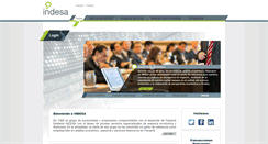 Desktop Screenshot of indesa.com.pa